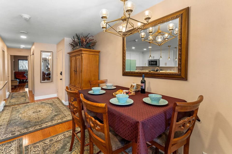 Dining for four, perfect for meals!