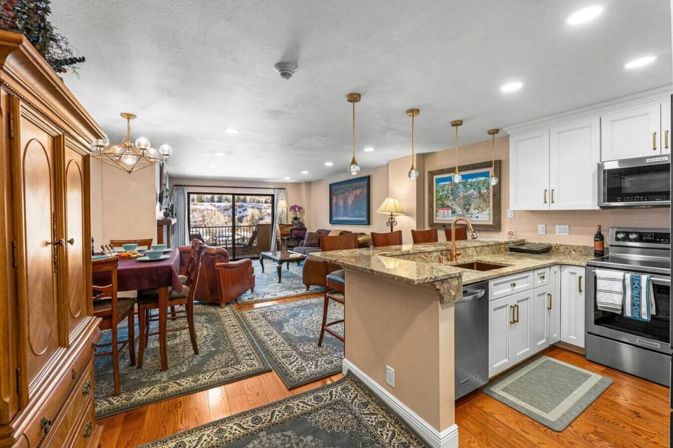 Open concept living area