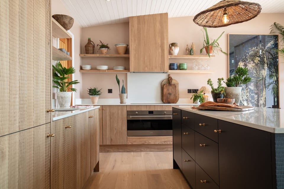 Kitchen at Winnow, The Village, Watergate bay, Cornwall, self catering with Beach Retreats.