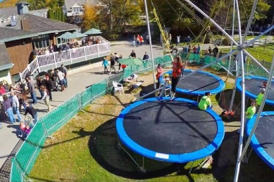 On Site Trampoline Park Open every summer