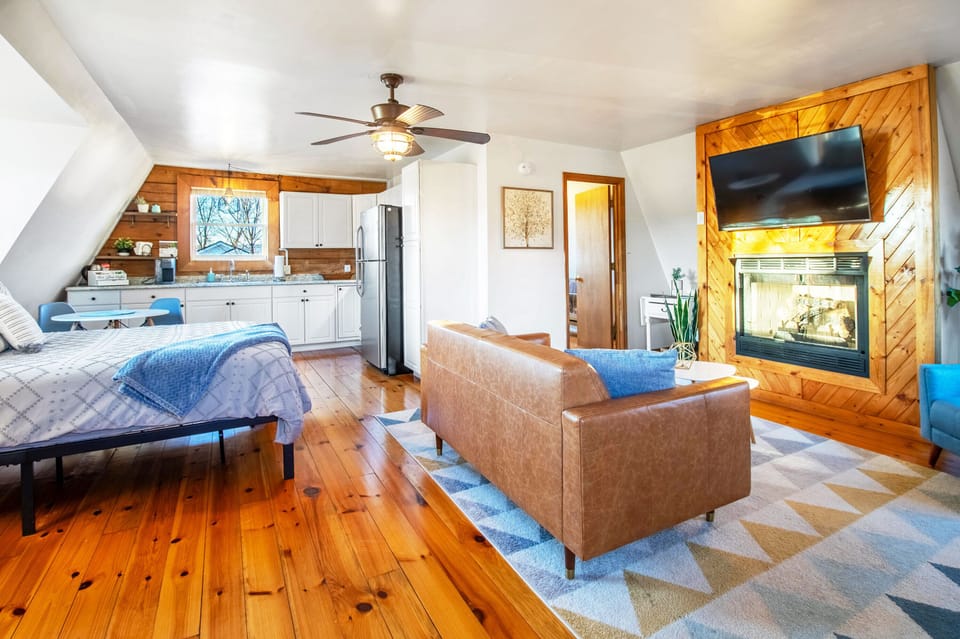 Open concept layout