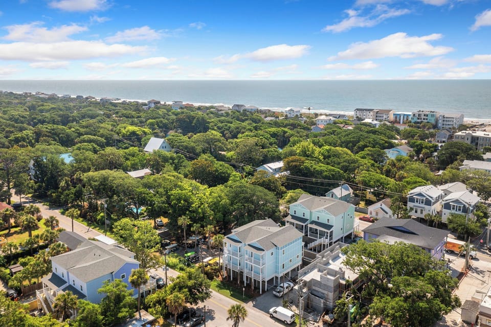 aerial view of collection