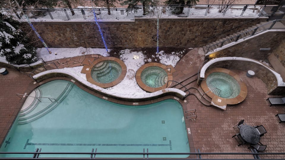 Pool view from great room terrace