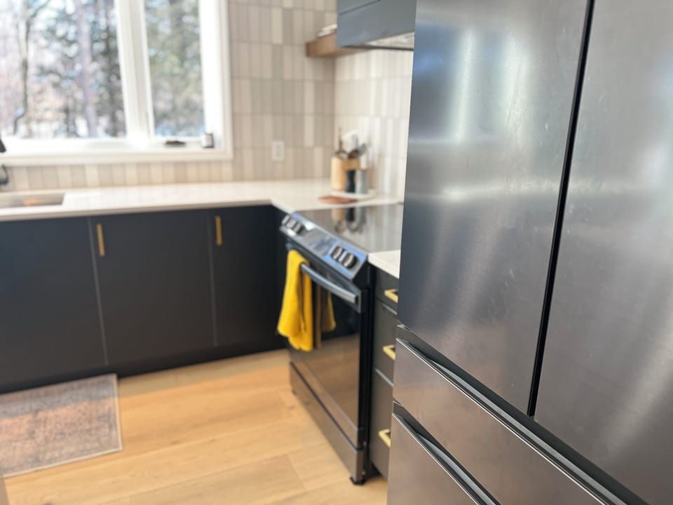 Samsung Induction Stove in a newly renovated kitchen