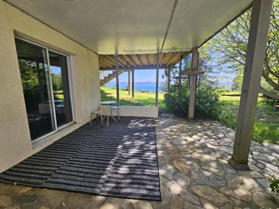Lower patio (located off the lower living room)