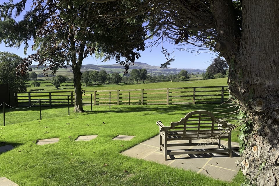 The Horse Box, Leyburn: The most stunning view