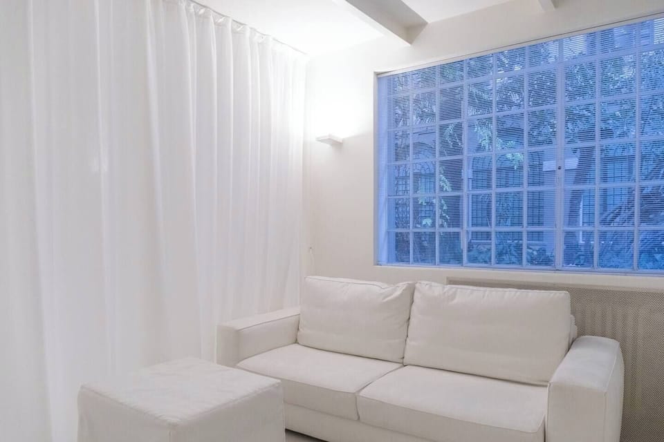 Closed sofa bed
