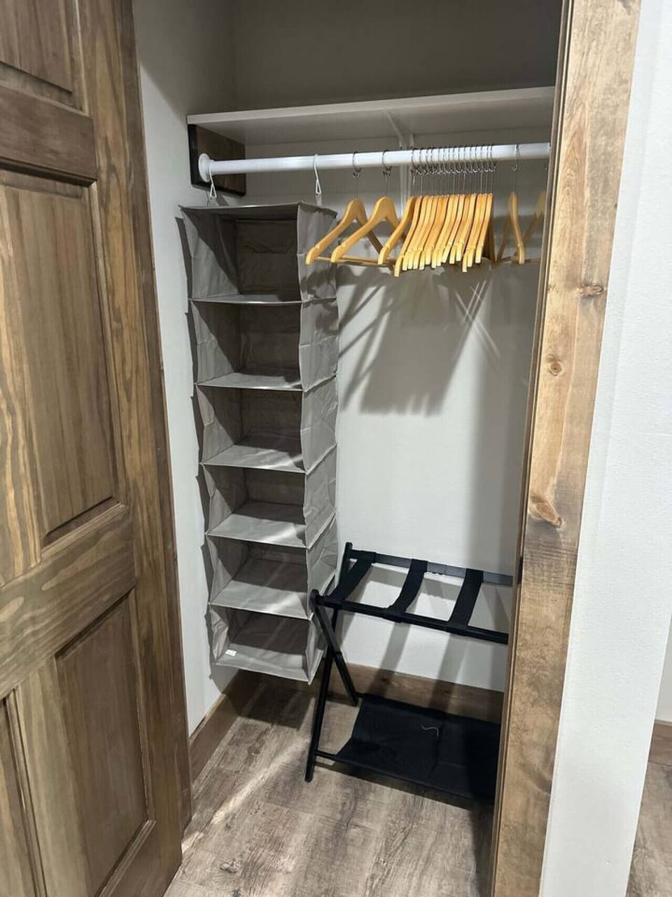 Upstairs queen room closet