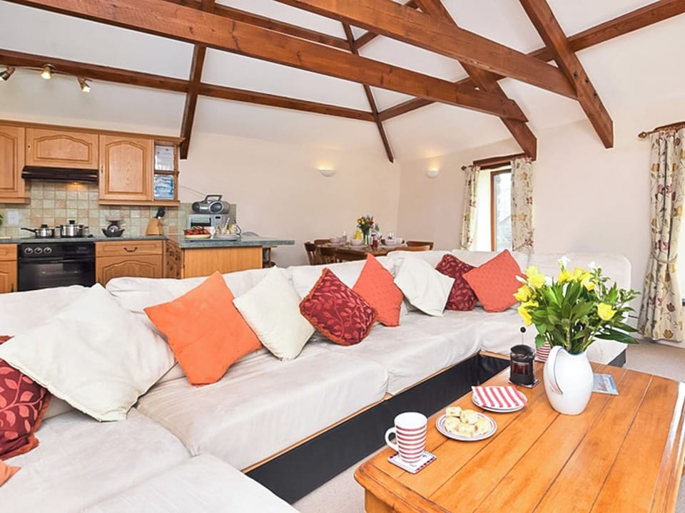 Living area | Miller&rsquo;s Cottage - Fentrigan Manor Farm Holiday Cottages, Warbstow