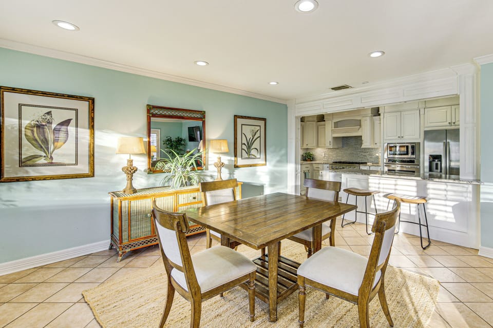 Dining Area | Kitchen | Single-Story Home
