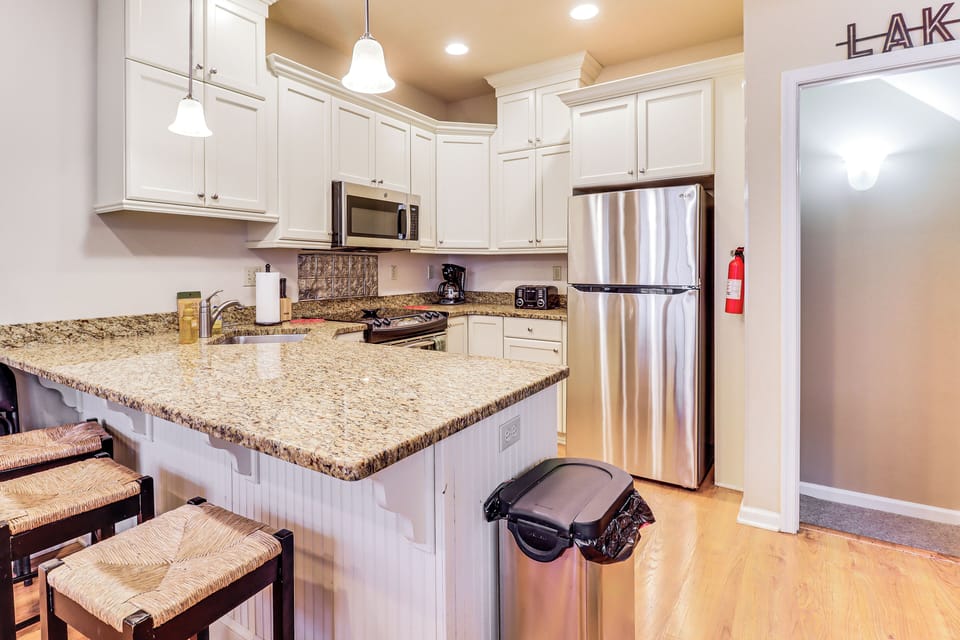 Kitchen | Main Level | Drip Coffee Maker | Dishwasher | Cooking Basics