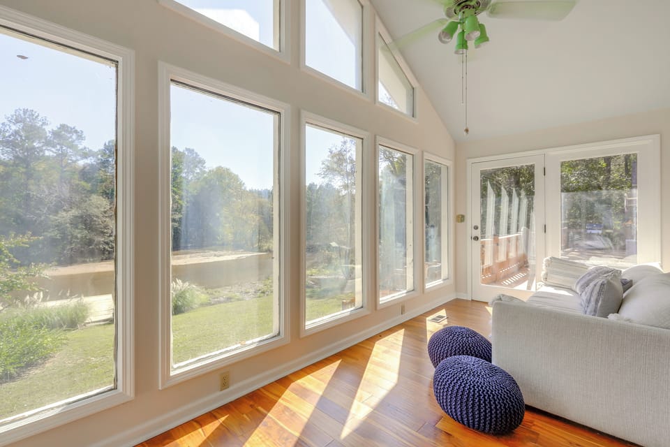 Eatonton Vacation Rental | 3BR | 2BA | 1,800 Sq Ft | 3 Steps to Enter