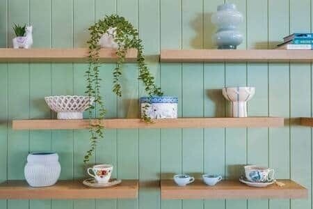 Stylish decor throughout.