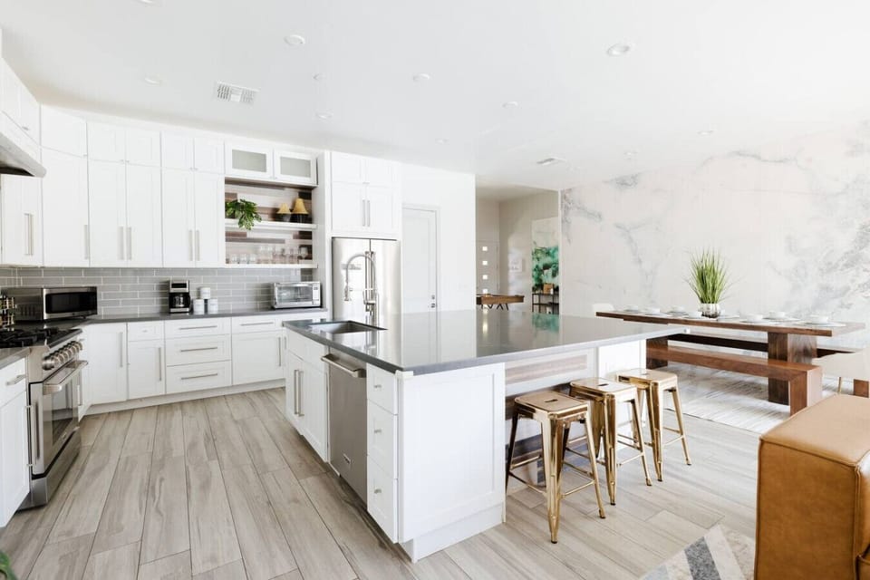 Kitchen in the 1st house.