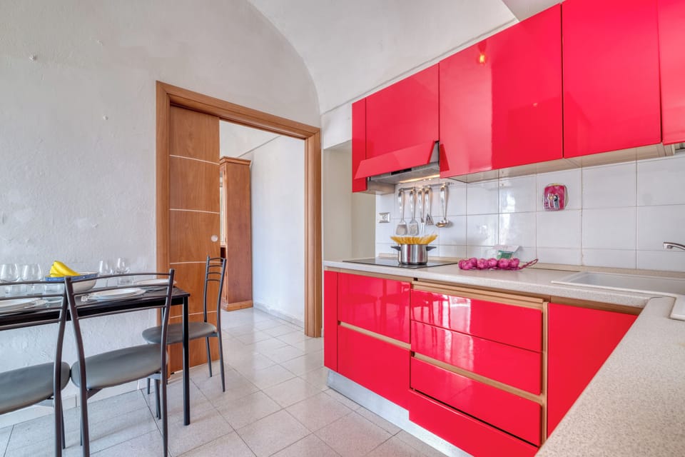 Kitchen and dining area