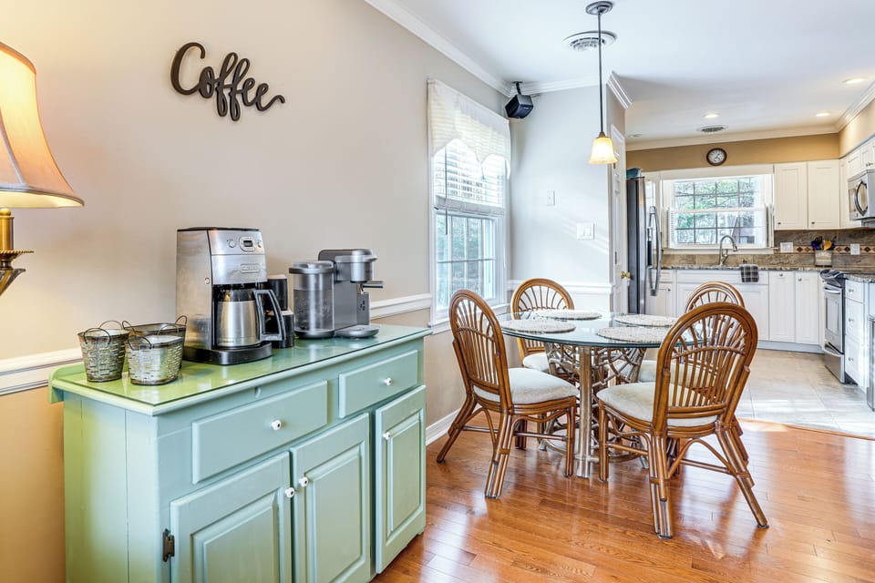 Coffee Bar | 1st Floor | Drip Coffee Pot & Keurig