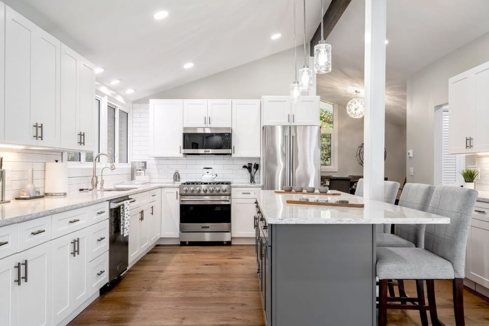 Meals & memories-Enjoy the comfort of a fully equipped kitchen during your stay.