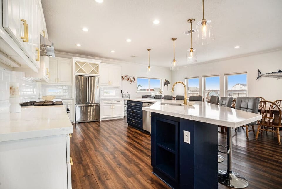 Whip up delicious meals in this charming kitchen