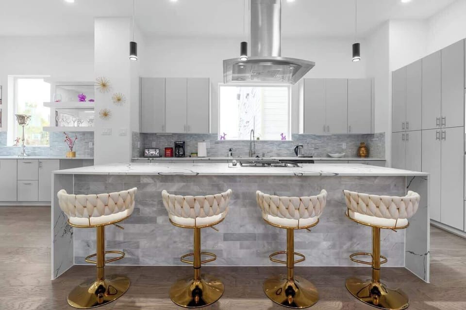 Bright, functional kitchen space ready for cooking, dining, and gathering with ease.