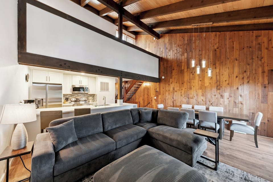 Large sectional couch perfect for movie night