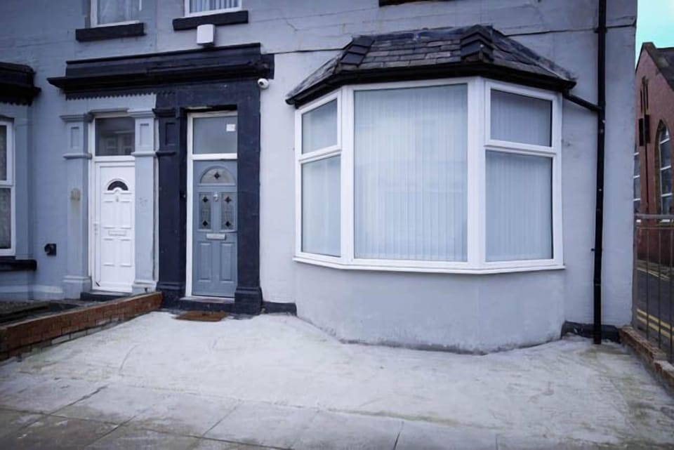 front of property