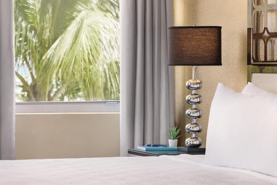 Wake up to palm views and soft, serene morning light.