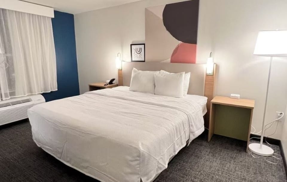 Bedroom. Interior and views may vary based on location and availability.