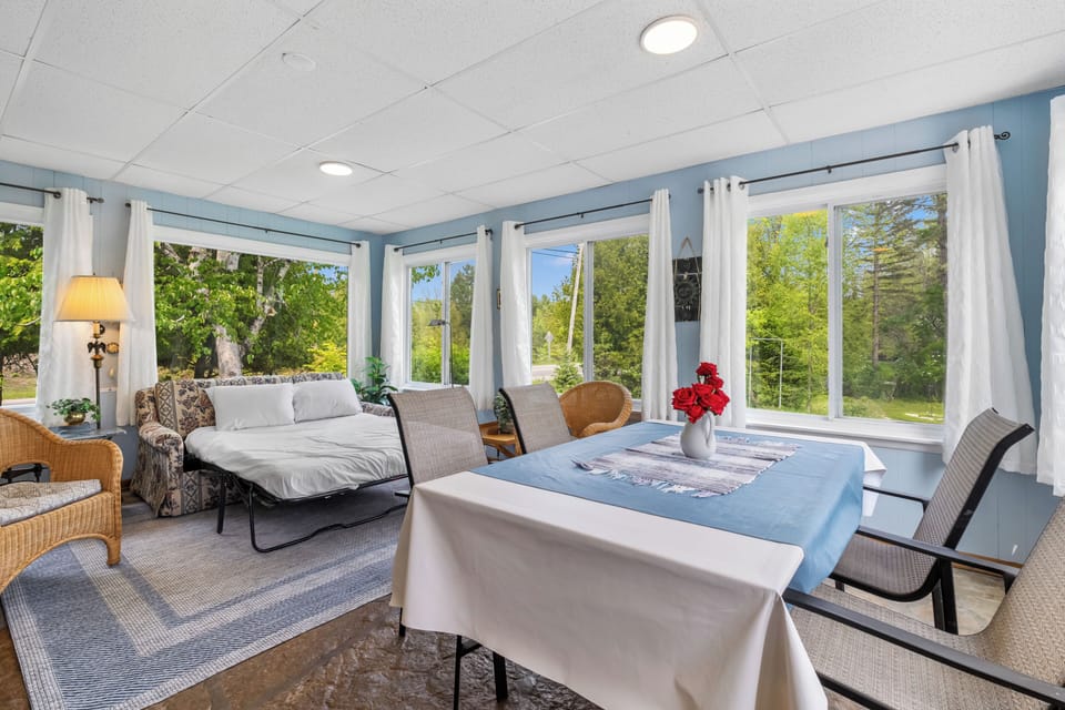 Sun Room with Sleeper Sofe