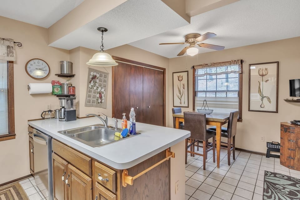 Indoors, Ceiling Fan, Kitchen, Home Decor, Sink