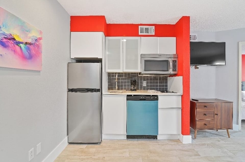 Fully stocked with the basics to whip up a home-style meal. 