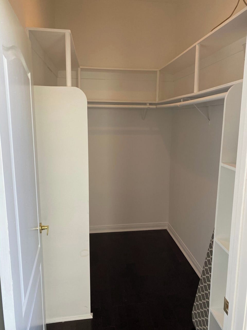 Primary king bedroom walk-in closet