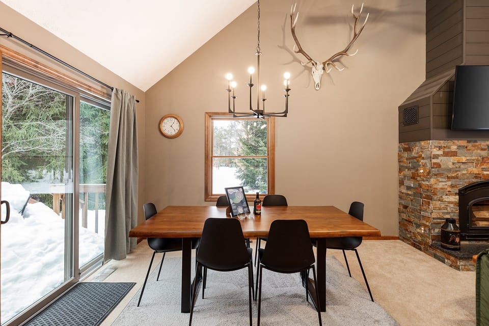 Indulge in the simple pleasures of life: good food, good company, and a beautiful tranquil view