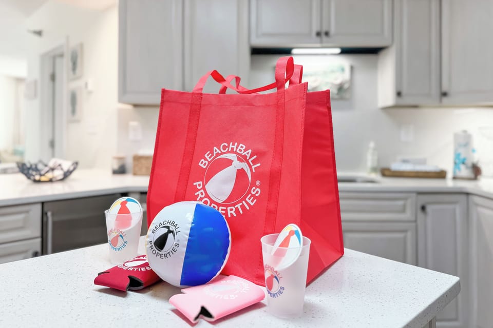 Beachball swag bag!