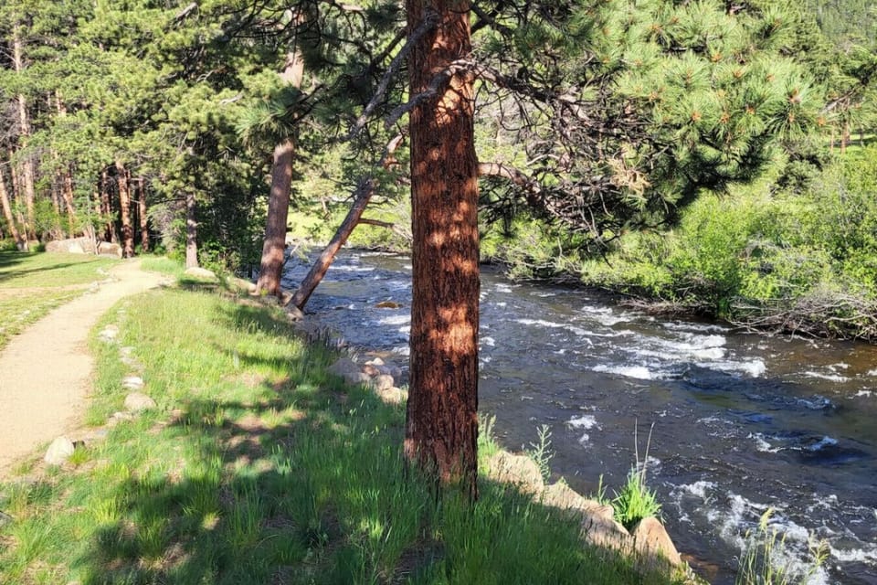 Private river access for guests and residents along the Big Thompson River