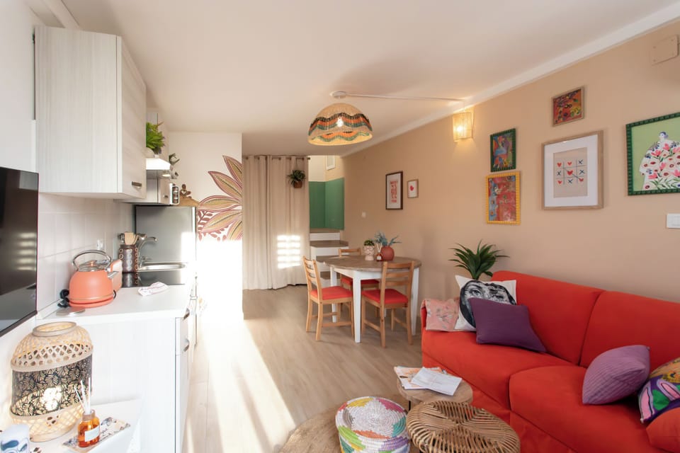 Kitchen and dining area