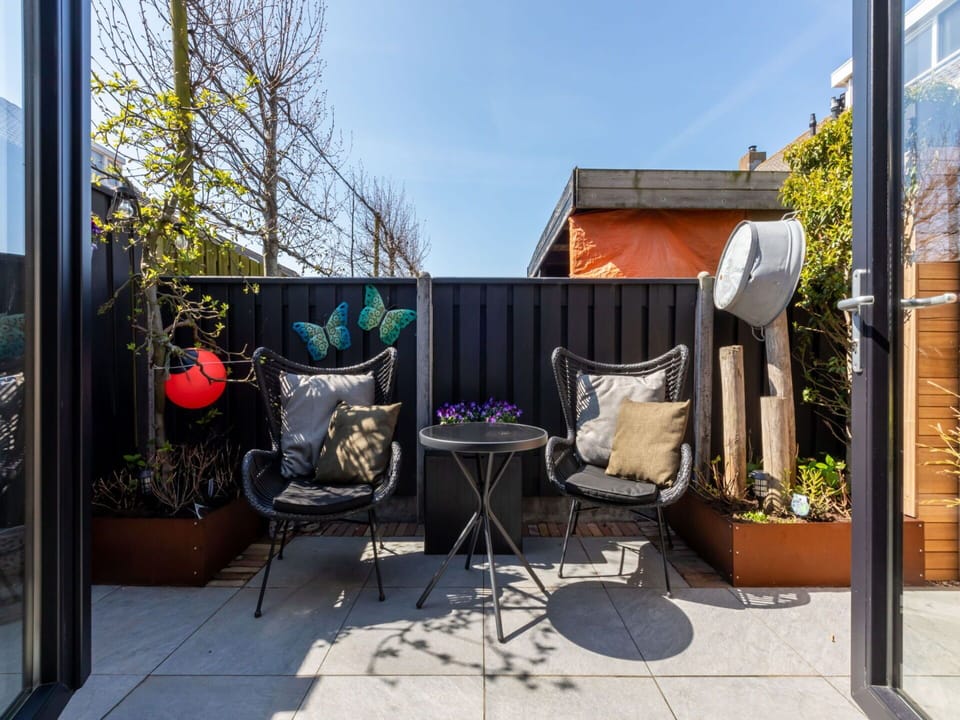 Flowerpot, Houseplant, Balcony, Chair, Garden, Outdoor Furniture, Patio, Backyard, Yard