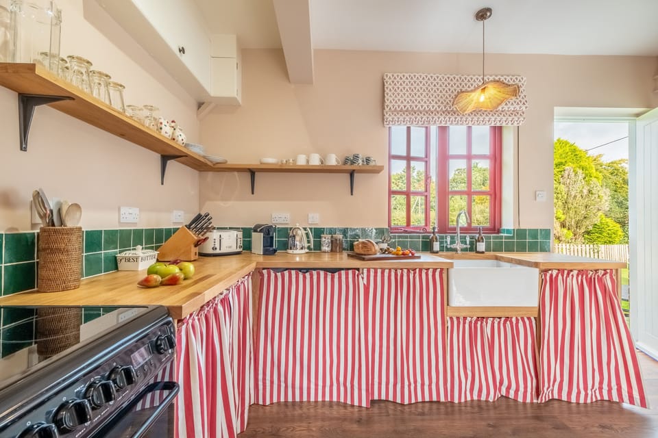 Ground floor: Kitchen area