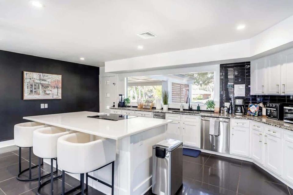 Large kitchen island