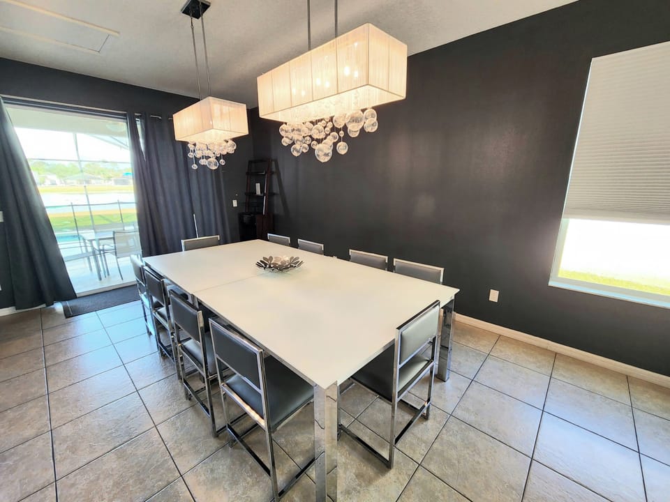 Dining Table seats 10