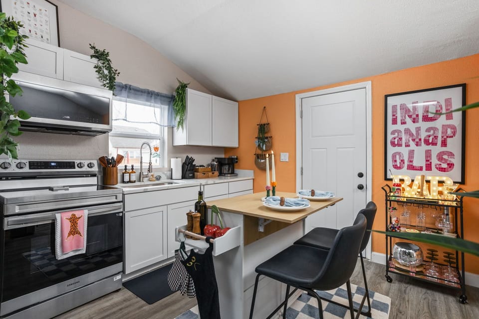 Fully equipped kitchen