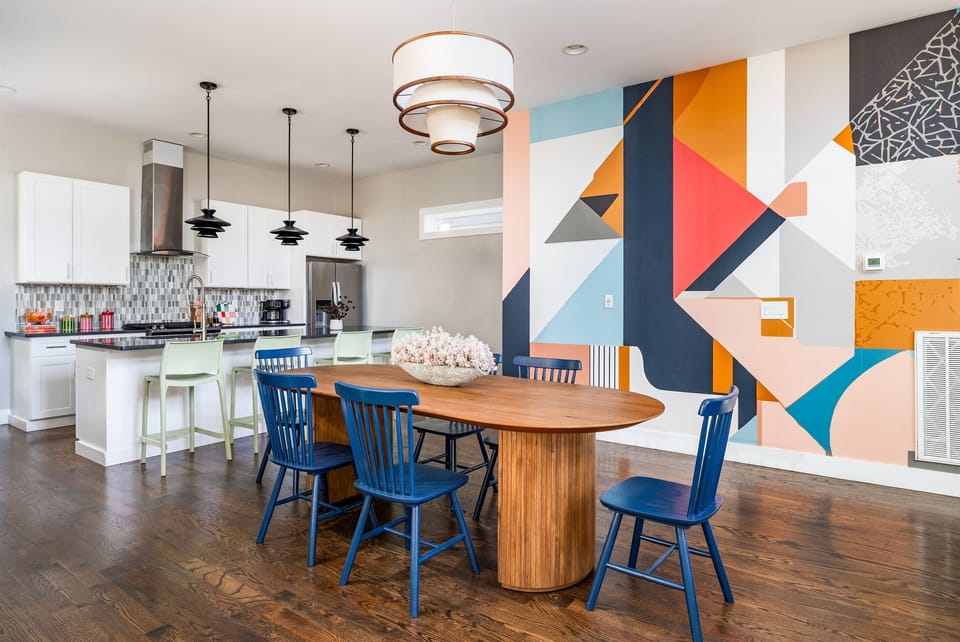 Welcome to Music Hill Oasis, where comfort meets elegance! This stunning 4-bedroom, 3-level retreat is thoughtfully curated to offer you a truly elevated stay.