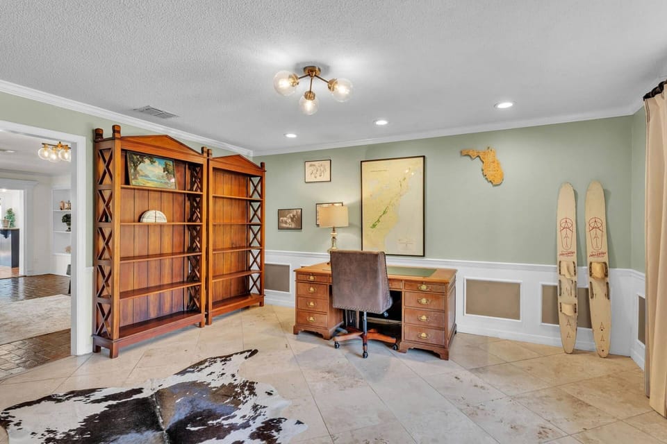 Study/work space, perfect for remote work or focused study