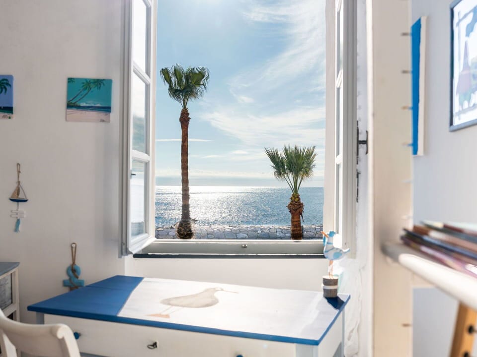 Blue, Furniture, Sea, Ocean, Outdoor Furniture, Chair, Coast, Beach, Balcony, Caribbean