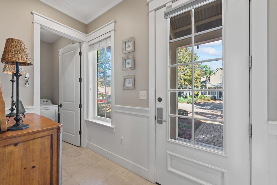 Entryway view main level