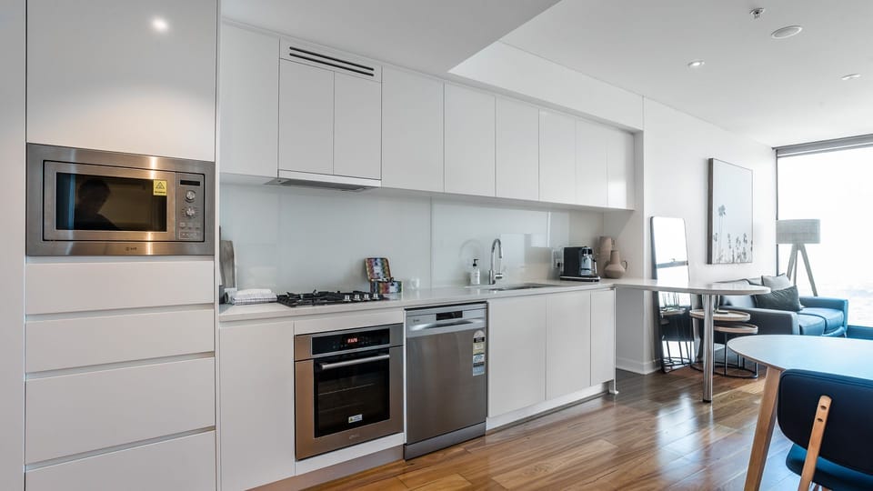 Stylish open-plan set up