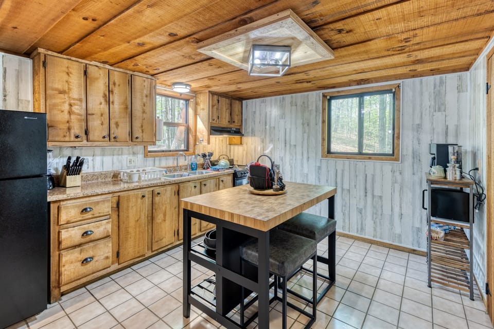 Fully operational kitchen 