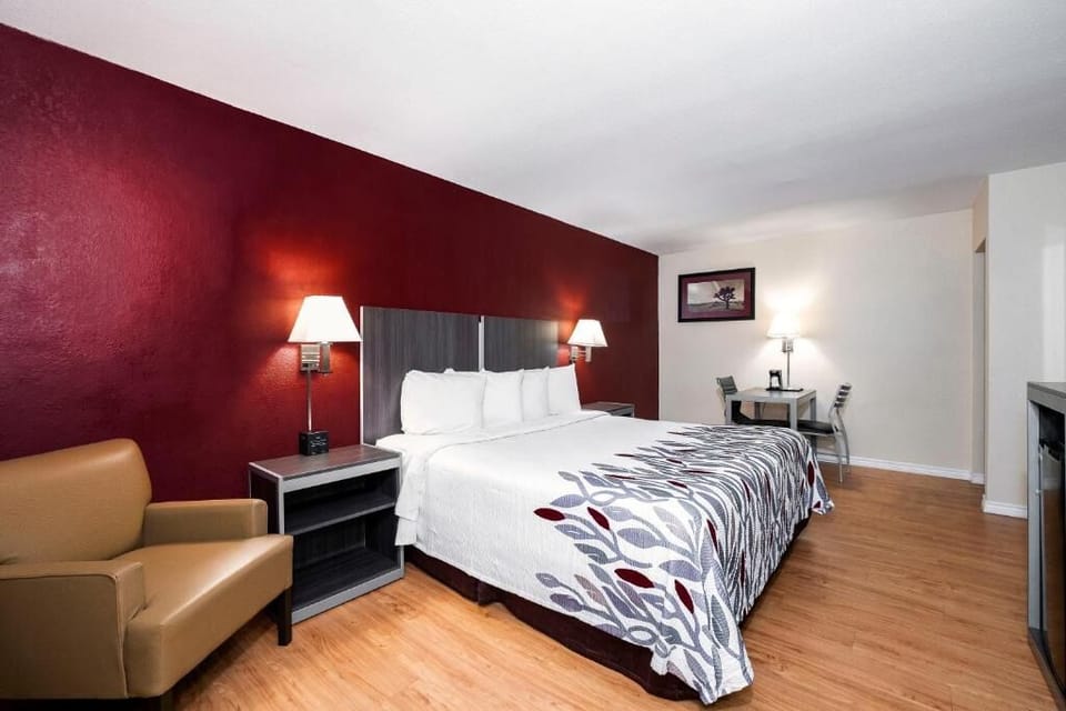 Bedroom. Interior and views may vary based on location and availability.