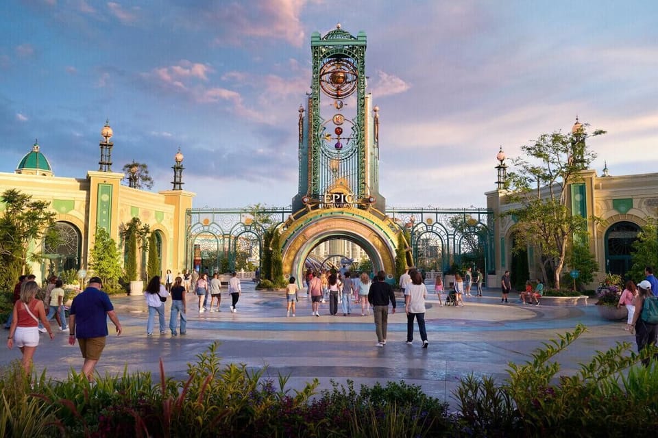 15 minutes to the new Epic Universal park!
