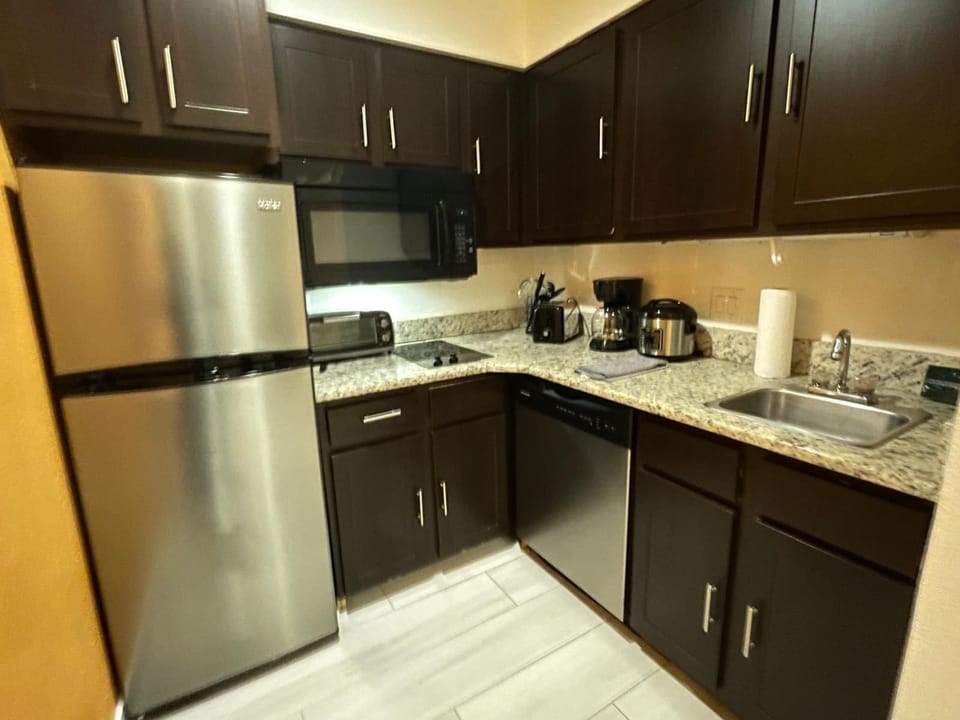 Fully stocked with the basics to whip up a home-style meal. 