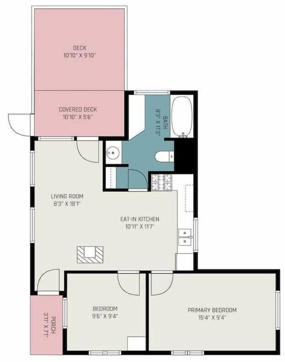 Floor plan for cottage